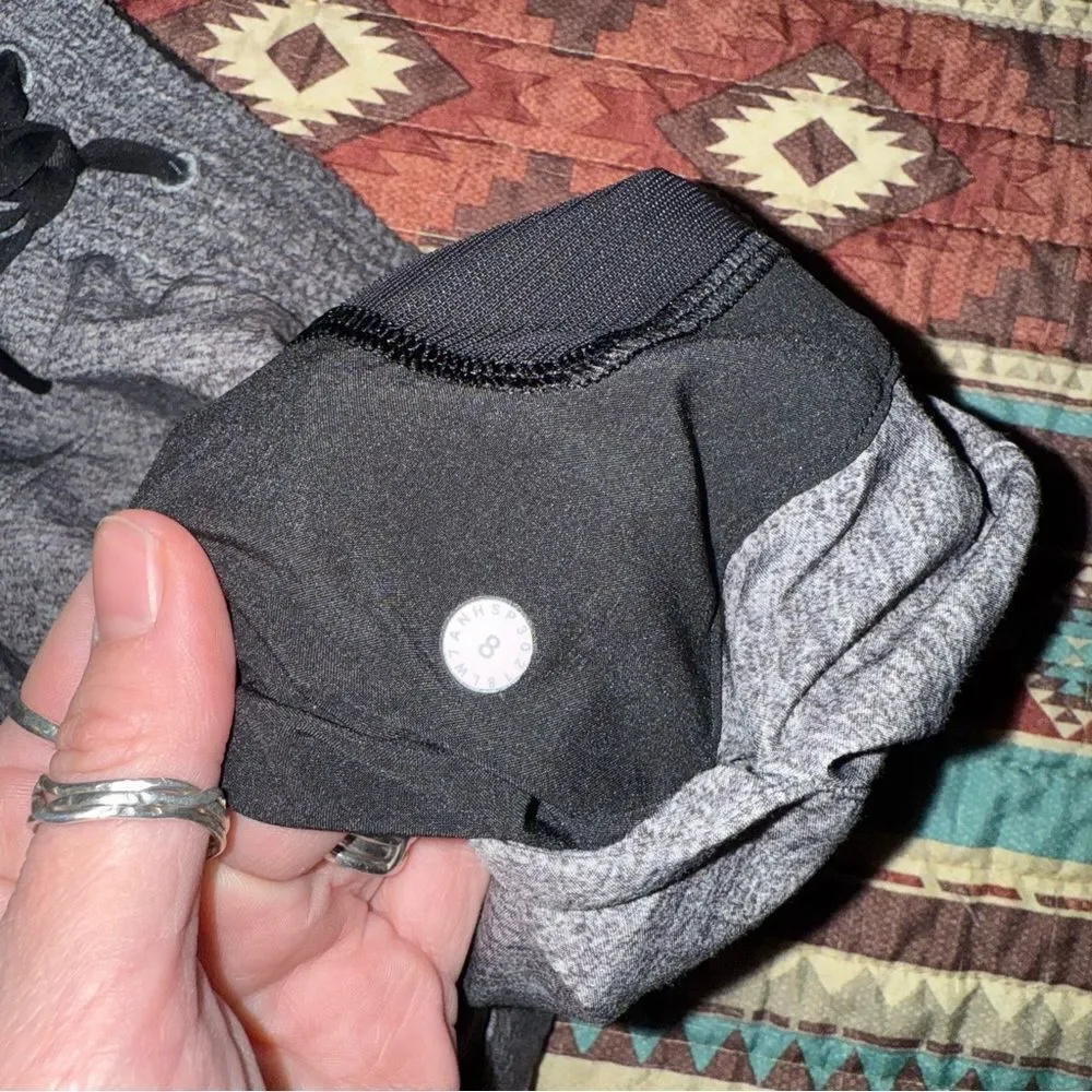 Lululemon Athletica Gray Athletic Shorts size 8
